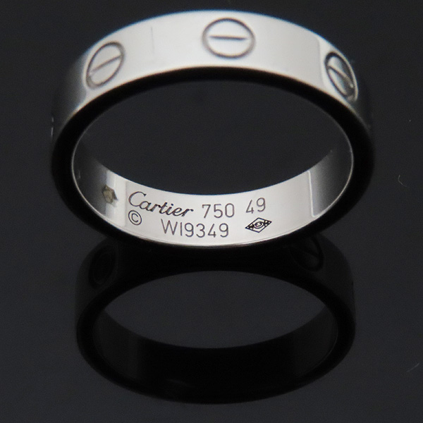 Cartier(��쿡) B4050549 18K ȭ��Ʈ ��� �̴� ���긵 1����Ʈ ���̾� ���� - 9ȣ [��õ��] �̹���4 - ���̺��� �߰���ǰ