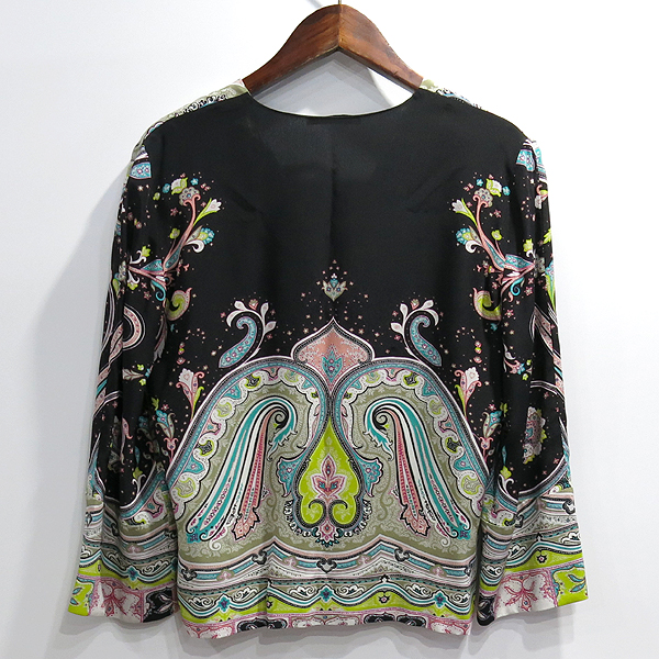 Etro(��Ʈ��) 100% ��ũ ������ ���� ������ ���콺 Ƽ���� [��������] �̹���3 - ���̺��� �߰���ǰ