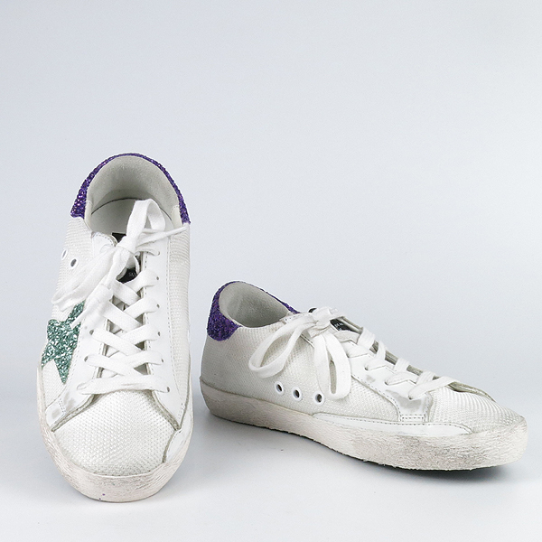 Golden Goose(��籸��) SUPERSTAR (���۽�Ÿ) ȭ��Ʈ �Ž� �۸��� ������ ����Ŀ�� [��������] �̹���2 - ���̺��� �߰���ǰ