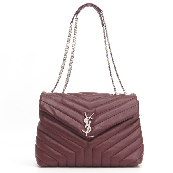 SAINT LAURENT PARIS(���ζ��ĸ�) 459749 �ΰ� ��� ��Ʋ�� ���� Ŭ���� �̵�� ���׷� �������� ��ÿ ���� ü�� ����� [���빮��] �̹���2 - ���̺��� �߰���ǰ