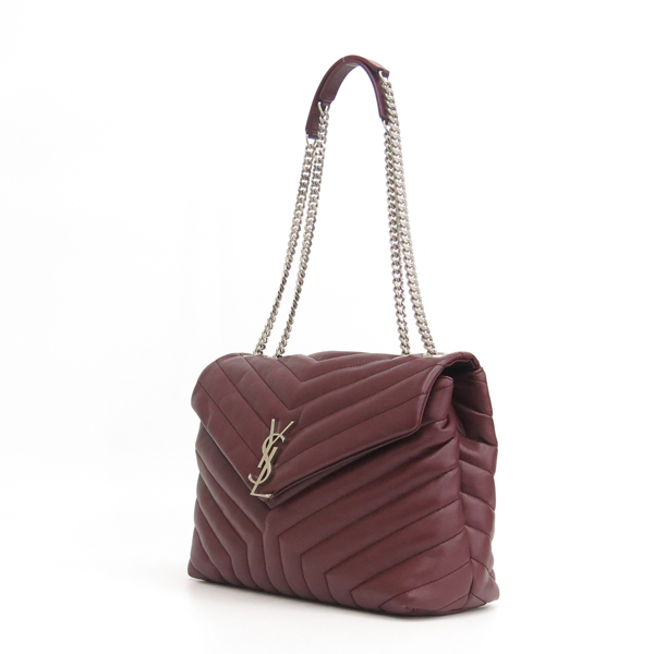 SAINT LAURENT PARIS(���ζ��ĸ�) 459749 �ΰ� ��� ��Ʋ�� ���� Ŭ���� �̵�� ���׷� �������� ��ÿ ���� ü�� ����� [���빮��] �̹���3 - ���̺��� �߰���ǰ