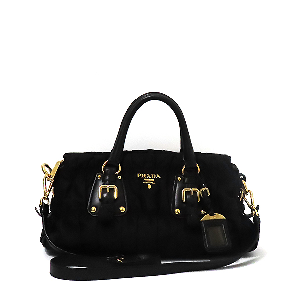 Prada(�����) BN1407 TESSUTO GAUFRE NERO ���� �к긯 ������ ����ΰ� 2WAY [�λ꼭��Ե���] �̹���2 - ���̺��� �߰���ǰ