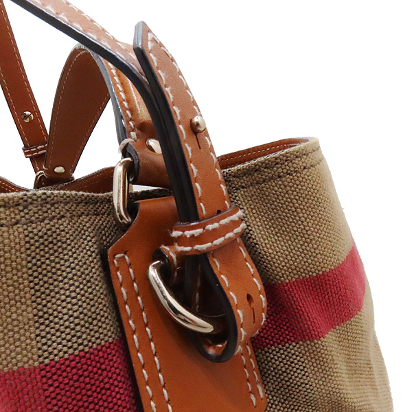 Burberry(������) 3945742 SUSANNA ���ܳ� �Ͽ콺üũ �к긯 ����� Ʈ���� ����� + �����Ŀ�ġ + �����Ʈ�� 2WAY [��õ��] �̹���3 - ���̺��� �߰���ǰ