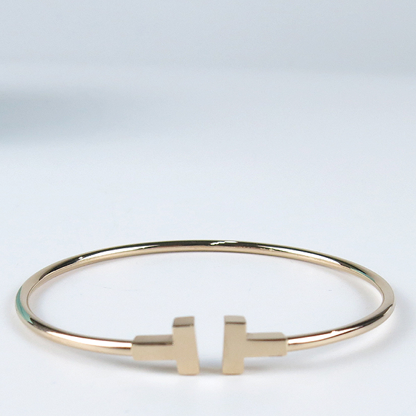 Tiffany(Ƽ�Ĵ�) 18K ��ũ ��� T �׷ο� ���̾� S������ �극�̽��� [��������] �̹���2 - ���̺��� �߰���ǰ