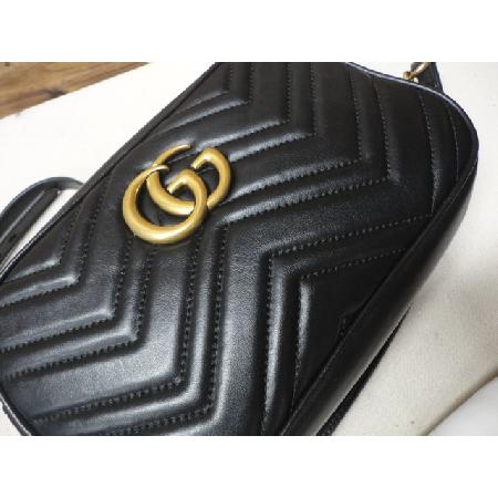 Gucci(����) 447632 ���� ���� GG Marmont(����Ʈ) ��Ʋ�� ����ΰ� ü�� ũ�ν��� �̹���2 - ���̺��� �߰���ǰ