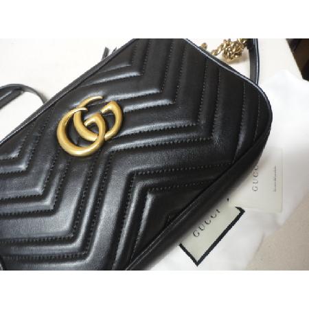 Gucci(����) 447632 ���� ���� GG Marmont(����Ʈ) ��Ʋ�� ����ΰ� ü�� ũ�ν��� �̹���3 - ���̺��� �߰���ǰ