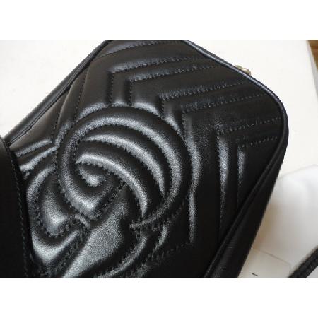 Gucci(����) 447632 ���� ���� GG Marmont(����Ʈ) ��Ʋ�� ����ΰ� ü�� ũ�ν��� �̹���5 - ���̺��� �߰���ǰ