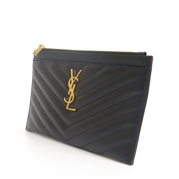 SAINTLAURENT PARIS(���ζ��ĸ�) 504922 ���� ��Ʋ��� ���׷� ���� �ΰ� �̴� Ŭ��ġ [���빮��] �̹���3 - ���̺��� �߰���ǰ