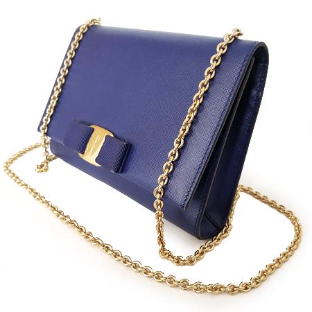 Ferragamo(��󰡸�) 22 B558 ���� ���ǾƳ� ���� ������� ���� �̴� ���� ü�� ũ�ν��� [����2] �̹���2 - ���̺��� �߰���ǰ