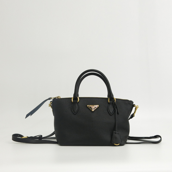 Prada(�����) 1BA111 VIT.PHENIX(���ڷ� �Ǵн�) ���� �÷� ���� ���� �ﰢ�ΰ� ��� ž�ڵ� ��Ʈ�� + ��� ��Ʈ�� 2WAY [���빮��] �̹���2 - ���̺��� �߰���ǰ