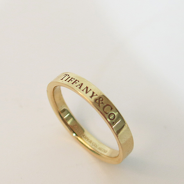 Tiffany(Ƽ�Ĵ�) 18K ������ Tiffany&Co �α׷��̺� ���� �ΰ� ��� 3MM �� ���� - 14.5ȣ [�뱸��������] �̹���2 - ���̺��� �߰���ǰ