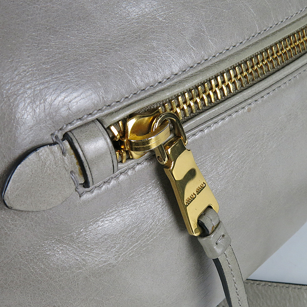 MiuMiu(�̿�̿�) RL0100 �׷��� �÷� ���� ����ΰ� ���͹� ��Ʈ�� + �����Ʈ��[��������] �̹���6 - ���̺��� �߰���ǰ