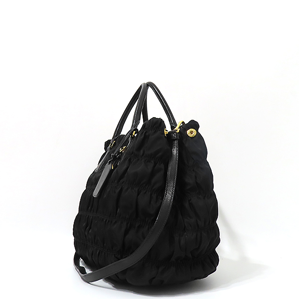 Prada(�����) B1789L TESSUTO GAUFRE NERO ���� �к긯 ������ ����ΰ� ��Ʈ�� + ��� ��Ʈ�� 2WAY [�λ꼭��Ե���] �̹���3 - ���̺��� �߰���ǰ