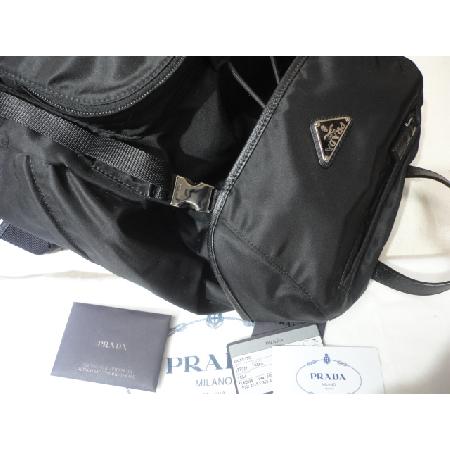 ����)Prada(�����) 1BZ039 TESSUTTO SAFFIANO NERO �����к긯 ���ǾƳ� ȥ�� �ﰢ�ΰ� ����[û�ֱ�õ �̹���3 - ���̺��� �߰���ǰ