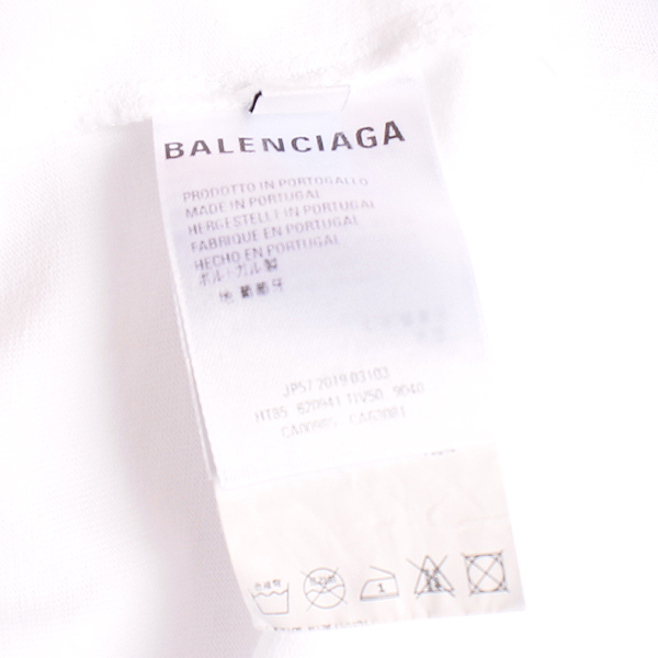 Balenciaga(�߷��þư�) 620941 ȭ��Ʈ�÷� SYMBOLIC ���� �� ������ ���� Ƽ���� [��������] �̹���4 - ���̺��� �߰���ǰ