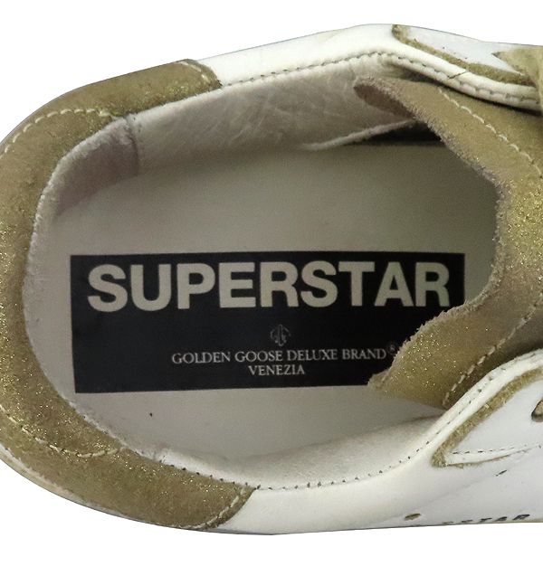 Golden Goose(��籸��) SUPERSTAR (���۽�Ÿ) ȭ��Ʈ ���� ����� ������ ����Ŀ�� - 230MM [�뱸Ȳ����] �̹���7 - ���̺��� �߰���ǰ