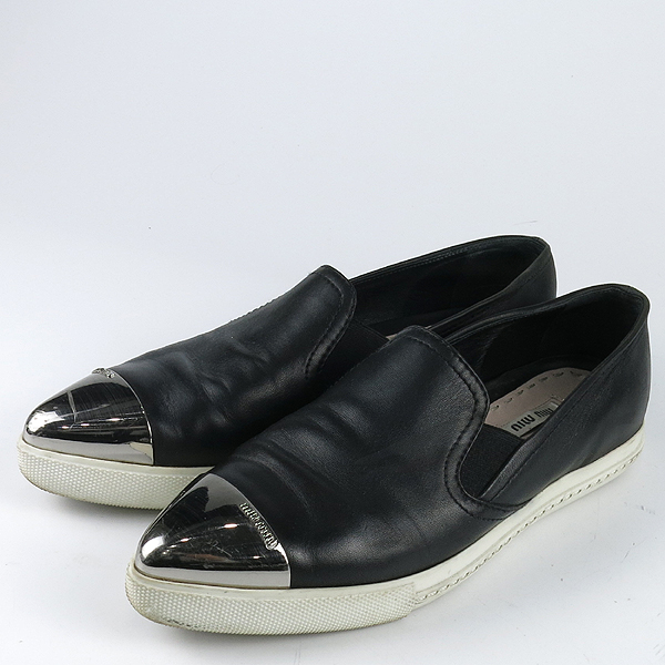 MiuMiu(�̿�̿�) 5S9010 ���� ���� ���� ��Ż ĸ ������ ������ ����Ŀ�� - 37 ������ (240MM) [��������] �̹���6 - ���̺��� �߰���ǰ