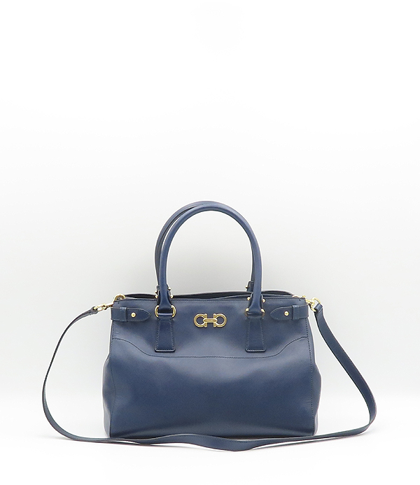 Ferragamo(��󰡸�) 21 D940 ���̺� �÷� ���ǾƳ� ���� ���� �ΰ� ��Ʈ�� + �����Ʈ�� 2WAY [�д�������] �̹���2 - ���̺��� �߰���ǰ