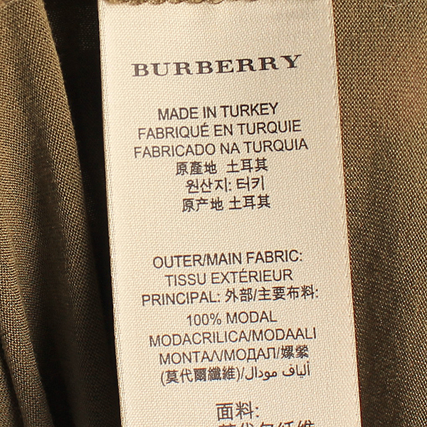 Burberry(������) �긴 ���� īŰ �÷� ������ ���̳� ���� Ƽ���� [��������] �̹���4 - ���̺��� �߰���ǰ