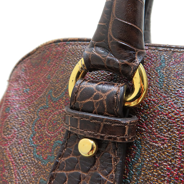 Etro(��Ʈ��) 1E865 ������ PVC ĵ���� ���� Ʈ���� ��Ʈ�� + �����Ʈ�� 2WAY [��õ��] �̹���5 - ���̺��� �߰���ǰ