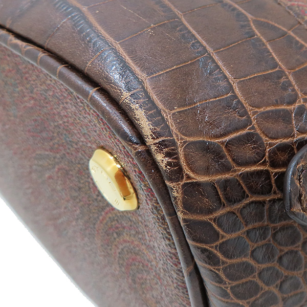 Etro(��Ʈ��) 1E865 ������ PVC ĵ���� ���� Ʈ���� ��Ʈ�� + �����Ʈ�� 2WAY [��õ��] �̹���6 - ���̺��� �߰���ǰ