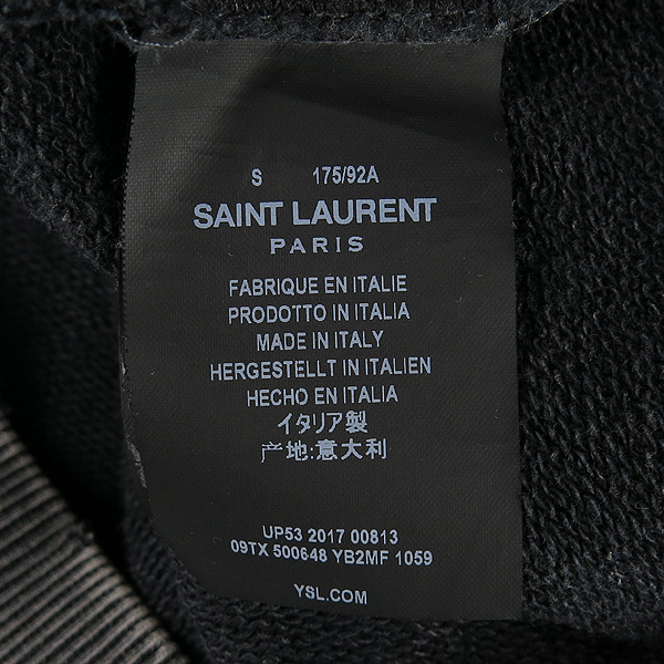 SAINTLAURENT PARIS(���ζ��ĸ�) 500648 �׷��� �÷� ��Ƽ�� ���� ������ �ĵ� Ƽ���� [��������] �̹���5 - ���̺��� �߰���ǰ