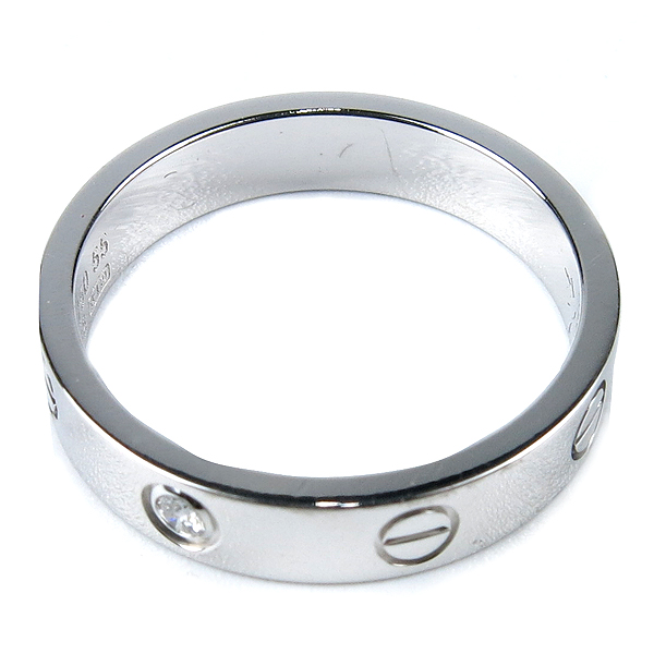 Cartier(��쿡) B4050555 18K ȭ��Ʈ��� 1����Ʈ ���̾� �̴� ���긵 ���� - 15ȣ [��������] �̹���2 - ���̺��� �߰���ǰ