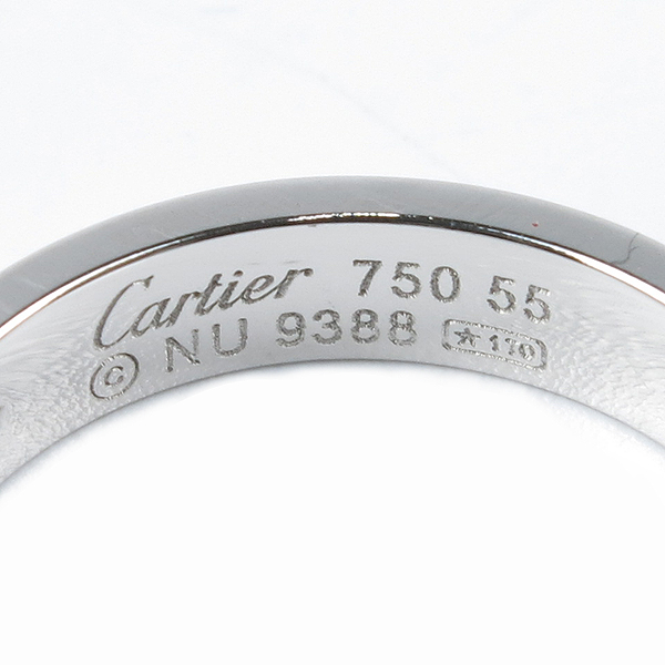 Cartier(��쿡) B4050555 18K ȭ��Ʈ��� 1����Ʈ ���̾� �̴� ���긵 ���� - 15ȣ [��������] �̹���3 - ���̺��� �߰���ǰ