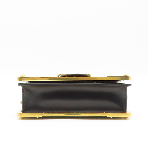 Prada(�����) 1BH018 CITY CALF + SAFFI NERO �����÷� ���� ���ǾƳ� ȥ�� ����Ż ������ �÷� ü�� ũ�ν��� [�����] �̹���4 - ���̺��� �߰���ǰ