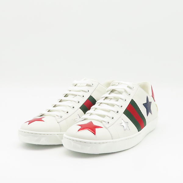 Gucci(����) 454562 ȭ��Ʈ ���� ACE(���̽�) ��Ÿ��ġ ������ ����Ŀ�� - 245MM [�����] �̹���2 - ���̺��� �߰���ǰ