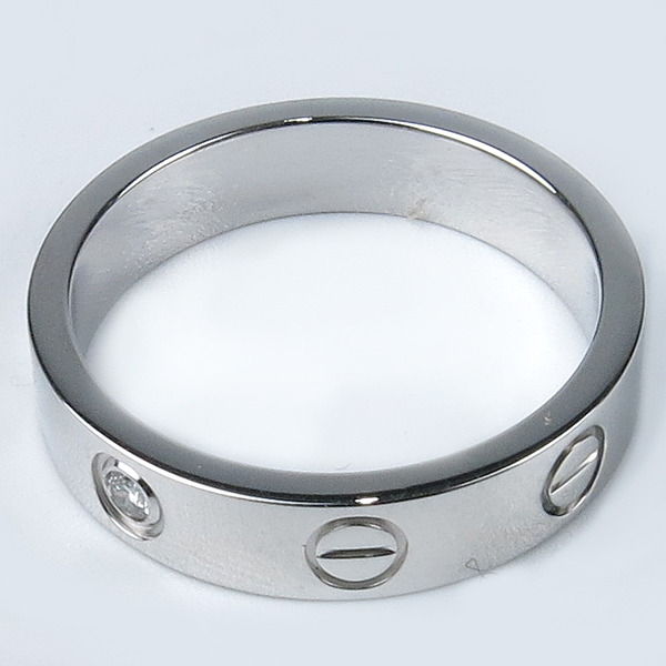 Cartier(��쿡) B4050549 18K ȭ��Ʈ��� 1����Ʈ ���̾� �̴� ���긵 ���� - 9ȣ [��������] �̹���3 - ���̺��� �߰���ǰ