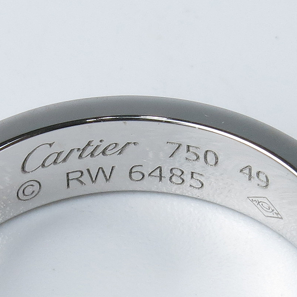 Cartier(��쿡) B4050549 18K ȭ��Ʈ��� 1����Ʈ ���̾� �̴� ���긵 ���� - 9ȣ [��������] �̹���4 - ���̺��� �߰���ǰ