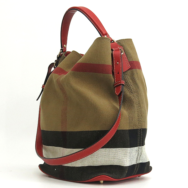 Burberry(������) 39457281 �̵�� ĵ���� üũ ���� ���� Ʈ���� ������ 2WAY+���� �Ŀ�ġ [���빮��] �̹���3 - ���̺��� �߰���ǰ