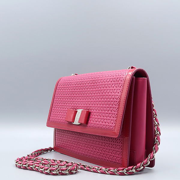 Ferragamo(��󰡸�) 21 E499 ���� �÷� ���� ���̴�Ʈ ���� ü�� ũ�ν��� [����������] �̹���3 - ���̺��� �߰���ǰ