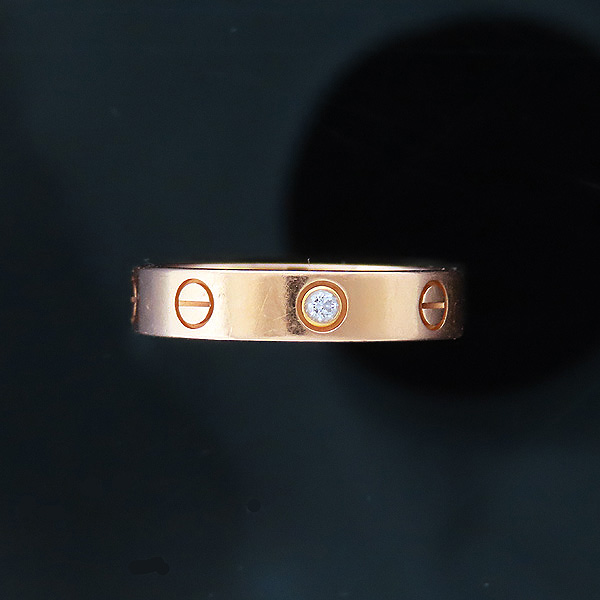 Cartier(��쿡) B4050753 18K ��ũ ��� 1����Ʈ ���̾� �̴� ���긵 ���� - 13ȣ [��õ��] �̹���4 - ���̺��� �߰���ǰ