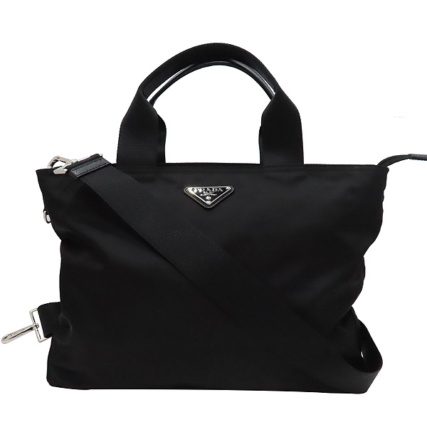 Prada(�����) 1BG867 VELA NERO ���ڳ� �к긯 ���� �ﰢ�ΰ� ��Ʈ�� + �����Ʈ�� [��õ��] �̹���2 - ���̺��� �߰���ǰ