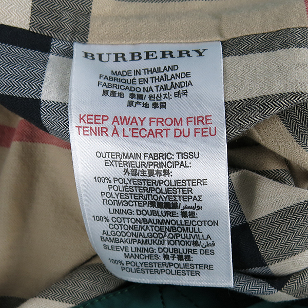 Burberry(������) �׸��÷� �ٶ����� ���� �Ƶ��� ���� - 8Y [��������] �̹���5 - ���̺��� �߰���ǰ