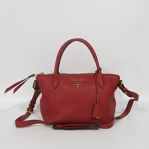 Prada(�����) 1BA111 VIT.DAINO (���ڷ� ���̳�) ���� �÷� ���� �ﰢ �ΰ� ��� ž�ڵ� ��Ʈ�� + ��� ��Ʈ�� 2WAY [�뱸��������] �̹���2 - ���̺��� �߰���ǰ