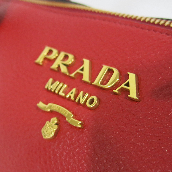 Prada(�����) 1BA111 VIT.DAINO (���ڷ� ���̳�) ���� �÷� ���� �ﰢ �ΰ� ��� ž�ڵ� ��Ʈ�� + ��� ��Ʈ�� 2WAY [�뱸��������] �̹���5 - ���̺��� �߰���ǰ