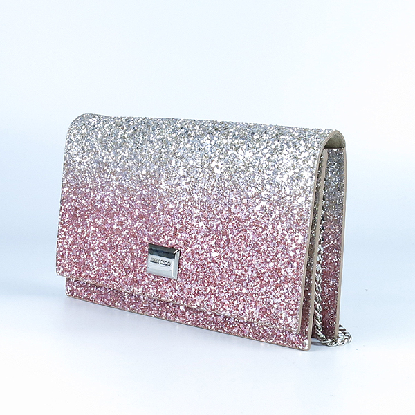 JIMMY CHOO(������) LIZZIE ��ũ �׶��̼� �÷� �۸��� Ŭ��ġ ü�� �̴� ũ�ν��� [��������] �̹���2 - ���̺��� �߰���ǰ