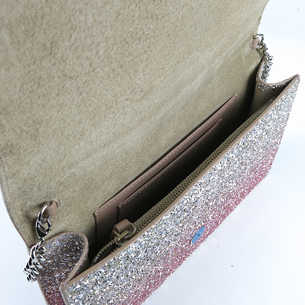 JIMMY CHOO(������) LIZZIE ��ũ �׶��̼� �÷� �۸��� Ŭ��ġ ü�� �̴� ũ�ν��� [��������] �̹���5 - ���̺��� �߰���ǰ