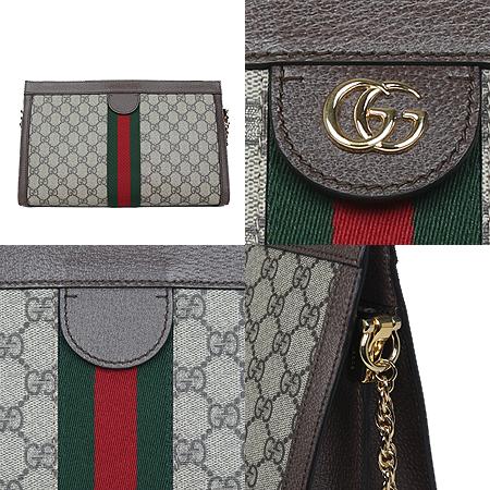 Gucci(����) 503876 GG ����ΰ� �Ｑ �� ���ǵ�� ü�� ��� ũ�ν���[���ֻ���] �̹���4 - ���̺��� �߰���ǰ