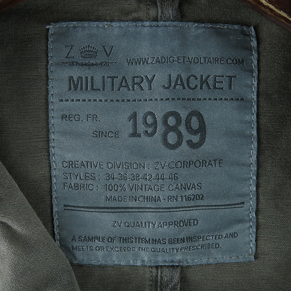 ZADIG&VOLTAIRE(�ڵ񿣺��׸�) īŰ �÷� �и��͸� ������ ���� [��������] �̹���4 - ���̺��� �߰���ǰ