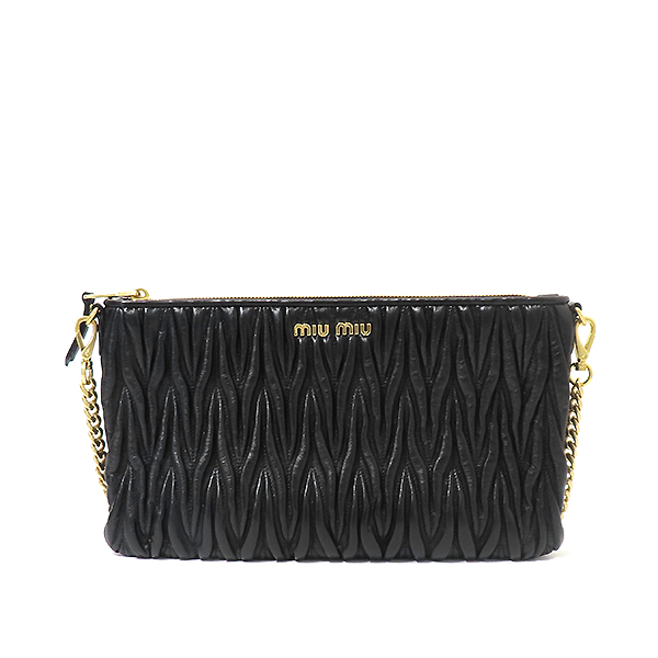 MiuMiu(�̿�̿�) 5BF354 ���� ��Ʋ��� Ŭ��ġ�� ü�� ũ�ν��� [�λ꼭��Ե���] �̹���2 - ���̺��� �߰���ǰ