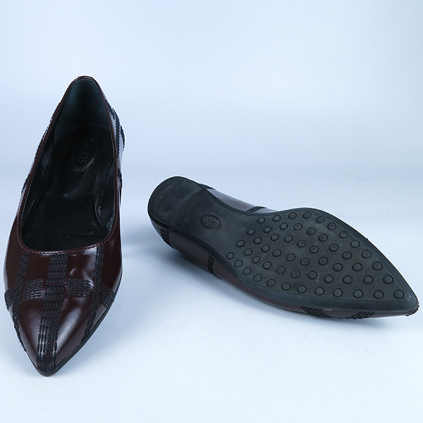 Tod's(����) ���ǵ� �÷� ���� ��Ƽġ ��� ������ �÷� ���� ���� - 36 ������ (230MM) [��������] �̹���3 - ���̺��� �߰���ǰ