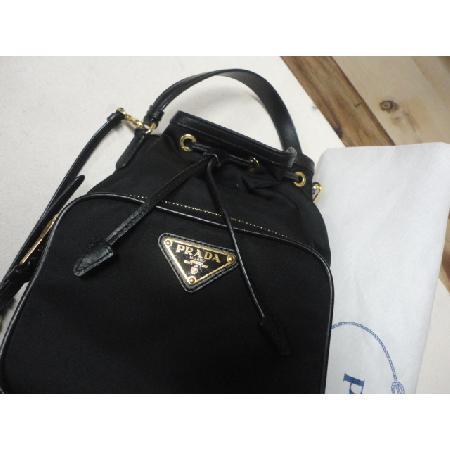 Prada(�����) �ֽ��� 1BH038 ���ǾƳ� ���� ����ΰ� ��Ŷ ��Ʈ�� + �����Ʈ�� 2WAY[û�ֱ�õ������] �̹���5 - ���̺��� �߰���ǰ