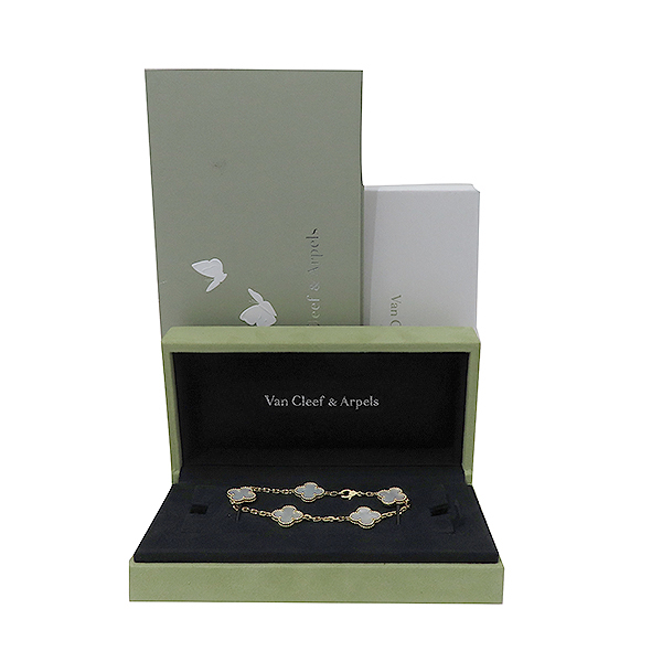 VANCLEEF & ARPELS (��Ŭ�����ؾ���) ARA41800 18K ��� ���Ժ�� ��Ƽ�������� 5 MOP �ڰ� ������ ���� [�λ꼭��Ե���] �̹���2 - ���̺��� �߰���ǰ