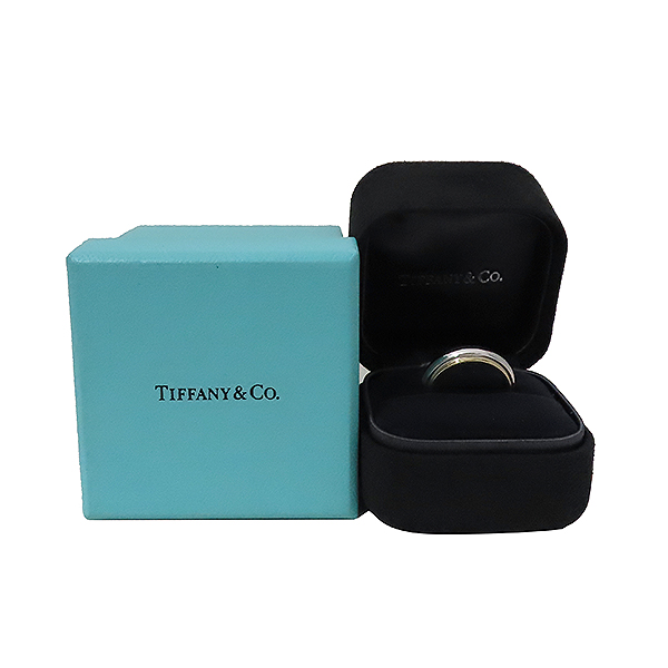 Tiffany(Ƽ�Ĵ�) PT950 (�÷�Ƽ��) + 18K ���ο� ��� MILGRAIN (�б׷���) 6MM ���� - 12ȣ [�λ꼭��Ե���] �̹���2 - ���̺��� �߰���ǰ