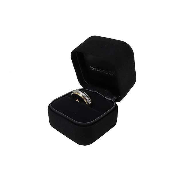 Tiffany(Ƽ�Ĵ�) PT950 (�÷�Ƽ��) + 18K ���ο� ��� MILGRAIN (�б׷���) 6MM ���� - 12ȣ [�λ꼭��Ե���] �̹���3 - ���̺��� �߰���ǰ