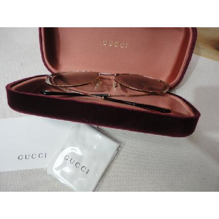 ���� Gucci(����) GG0206  �ݼ��� ���� �ΰ� �Ｑ ��� ���۶�[û�ֱ�õ������]